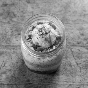 Falooda Oats Jar [glass Jar]