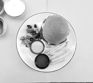 Texas-Style Smashed Plant-Protein Burger