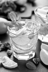 Lime mint mojito