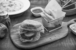 Veggie Patty Burger Combo