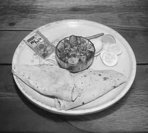 Aloo Jeera 250Ml With 2 butter Tawa Roti 