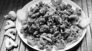 Mushroom pepper fry