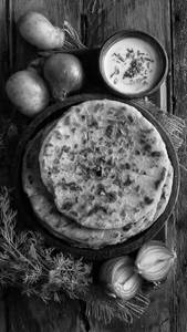 Red Chilli Mirchi Paratha