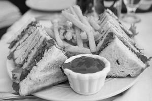 Rooster Club Sandwich