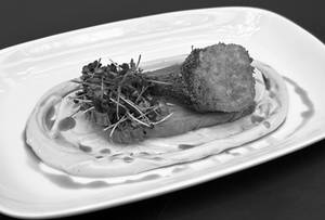 Stuffed Baby Artichoke Truffle Cheddar