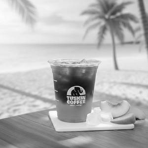 Iced Peach Americano