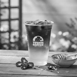 Iced Blue Tea With Acasia Honey