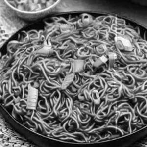 Veg Manchurian Noodles