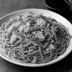 Egg Hakka Noodles