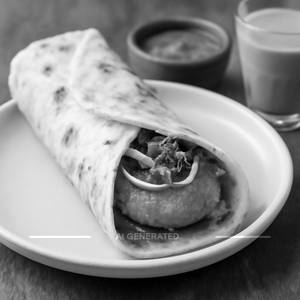 Aloo Tikki Wrap
