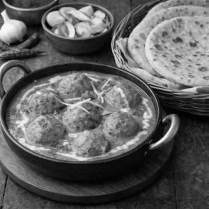 Malai Kofta + 3 Butter Roti Combo