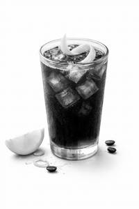 Iced Black Coffee With Lemon Zest