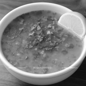 Veg lemon coriander soup