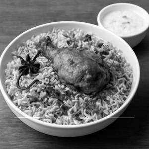 Hyderabadi chicken dum biryani