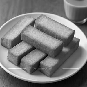 Plain cake rusk