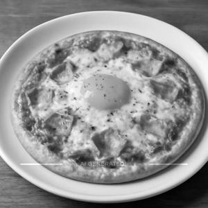 7" Egg Pizza