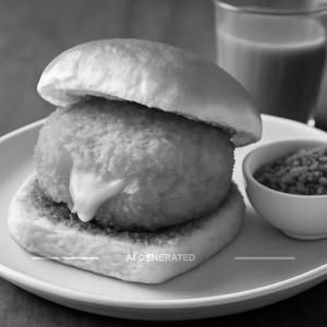 Crispy Cheese Vada Pav
