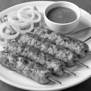 Chicken seekh kebab