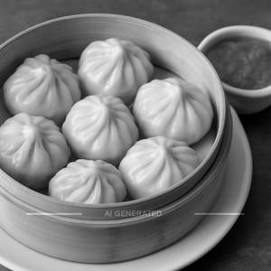 Paneer steamed momos (6 pcs)