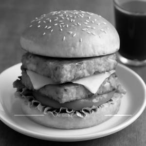 Paneer Burger With Cheese                  
