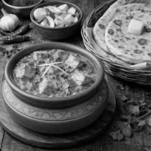 Handi Paneer & 3 Butter Roti
