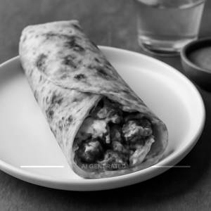 Chicken And Egg Kathi Roll