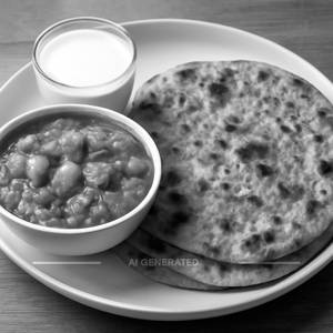 Mix veg paratha