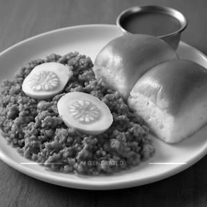 Egg Kheema Pav