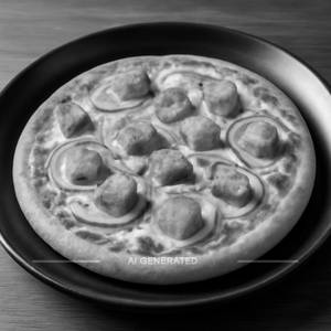 Paneer with onion mania pizza
