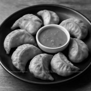 Pan Fried Momos (6 Pieces)