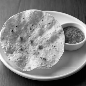 Papad (roasted / fried)