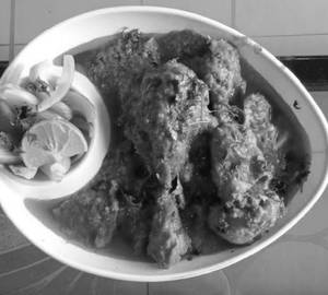 Chicken tangdi masala