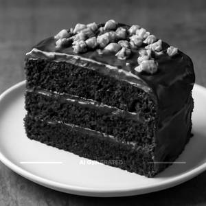 Chocolate walnut cake