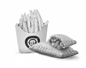 Regular Crinkle Fries & Pizza Puff