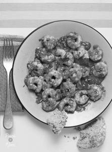 Chilli prawns