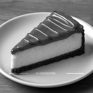Nutella Cheese Cake Slice