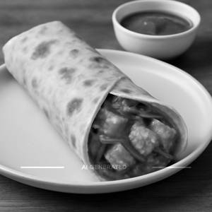 Schezwan Paneer Roll