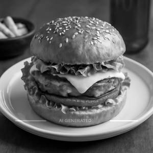 Panner Cheese Burger
