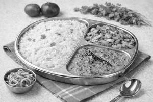 Dal Tadka & Aloo Bhujiya Meal