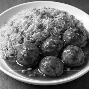 Veg Manchurian Rice