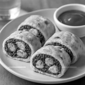 Rolling Egg (Spinach Chicken)