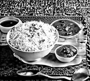 Chicken manchurian rice