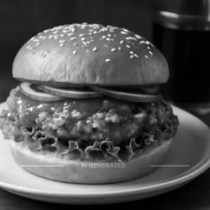 Chicken Schezwan Burger