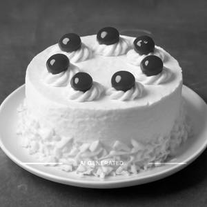 White Forest Cake