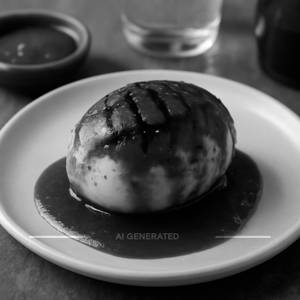 Grilled Egg with Barbeque Sauce