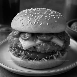 Mexican Chicken Burger