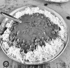 Rajmah Rice Fry With Desi Ghee