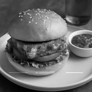 Achari Paneer Burger