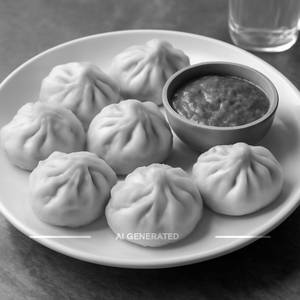 Paneer steamed momos [8 pieces]