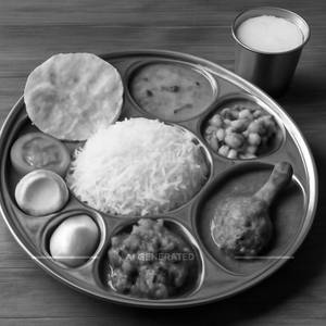 Chicken thali [full]